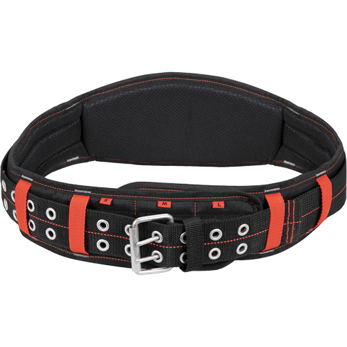 Ceinture coussin&eacute;e de 5", Noir/Rouge Oxymax Inc
