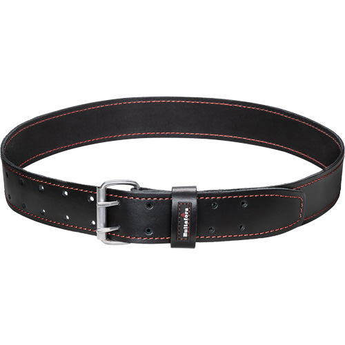 2" Work Belt, Leather, Black Oxymax Inc
