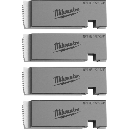 NPT Universal Pipe Threading Dies, For Pipe Size 1/2"-3/4", High Speed Steel Oxymax Inc