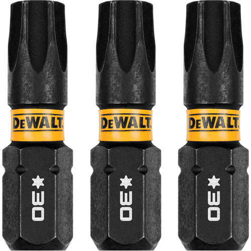 Forets pour tournevis &agrave; chocs FLEXTORQ 3 mcx, Torx, T-30, Prise 1/4" Oxymax Inc