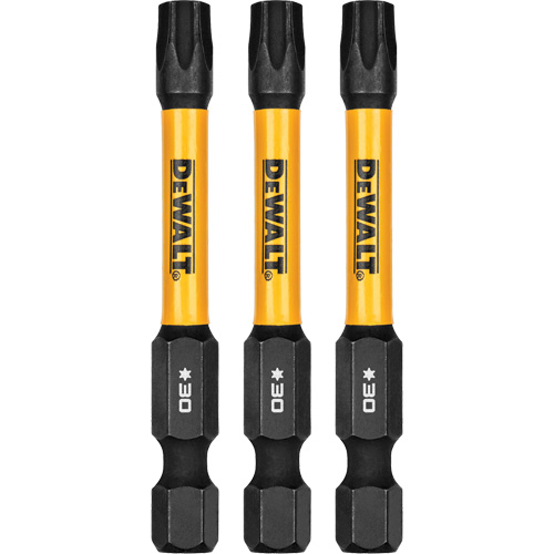 Forets pour tournevis &agrave; chocs FLEXTORQ 3 mcx, Torx, T-30, Prise 1/4" Oxymax Inc