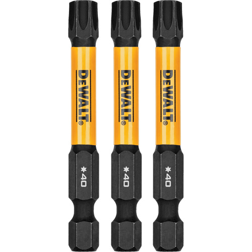 Forets pour tournevis &agrave; chocs FLEXTORQ 3 mcx, Torx, T-40, Prise 1/4" Oxymax Inc