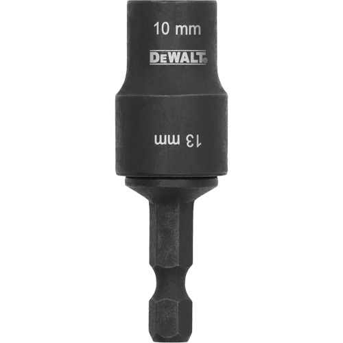 FLEXTORQ&reg; Double-Ended Detachable Nut Driver, 13 mm Drive, 4-4/5" L, Magnetic Oxymax Inc