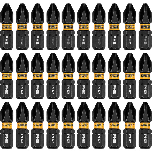 Jeu de forets &agrave; chocs FLEXTORQ 30 mcx, Phillips, #2, Prise 1/4" Oxymax Inc