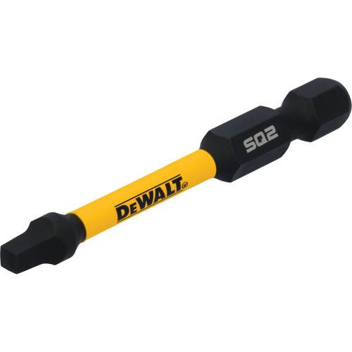 Jeu de forets de vissage Tic-Tac pr&ecirc;t &agrave; l'impact 15 mcx, Carr&eacute;e, Embout #2, Prise 1/4", Longueur 2" Oxymax Inc