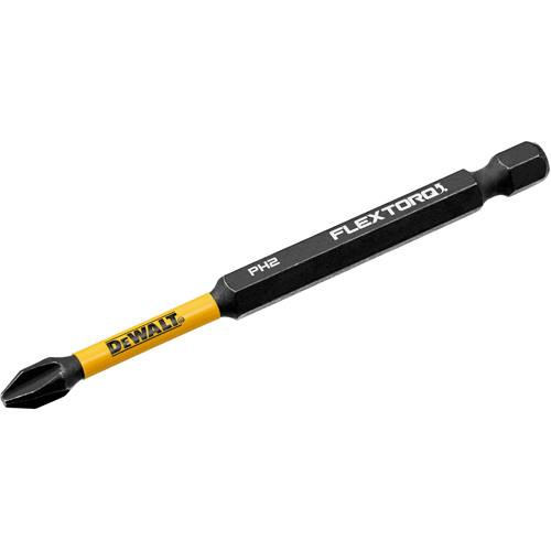 FLEXTORQ&reg; Impact Driver Bit, Phillips, #2 Tip, 1/4" Drive Size, 3-1/2" Length Oxymax Inc