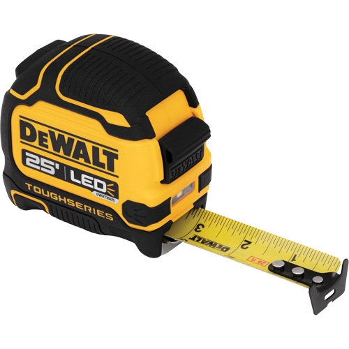 TOUGHSERIES LED Lighted Tape Measure, 25' Oxymax Inc