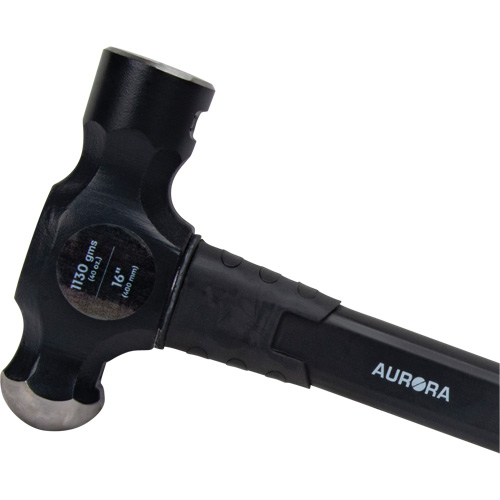 Marteau &agrave; panne ronde, Poids de la t&ecirc;te 40 oz, Face Ordinaire, Prise Fibre de verre Oxymax Inc