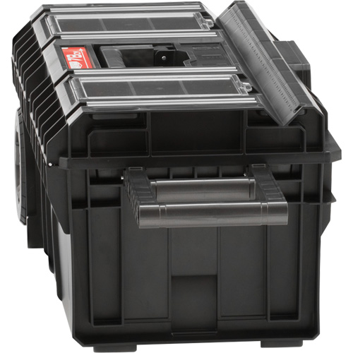 Arx Long Rolling Tool Chest, 31-1/5" x 15-1/5" x 12-7/10", Black Oxymax Inc