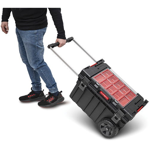 Arx&reg; Rolling Tool Chest, 23-4/5" x 16" x 15-3/5", Black Oxymax Inc