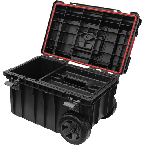 Arx&reg; Rolling Tool Chest, 23-4/5" x 16" x 15-3/5", Black Oxymax Inc