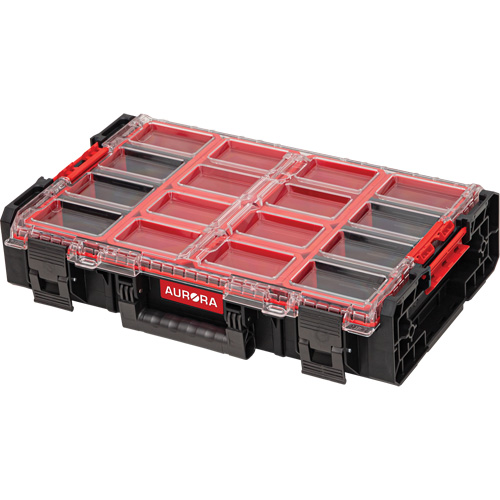 Organisateur 2 fois tr&egrave;s-grand avec bacs Arx, 23" x 15-1/5" x 6-4/5", Noir Oxymax Inc