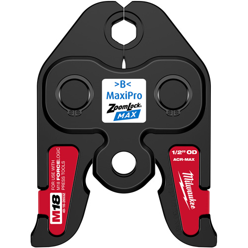 M&acirc;choire de presse ZoomLock MAX 1/2" pour outils de presse M18 FORCE LOGIC Oxymax Inc