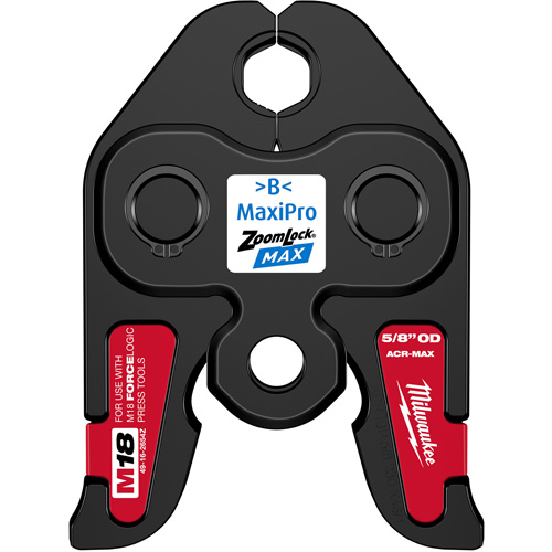 5/8" ZoomLock&reg; MAX Press Jaw for M18 FORCE LOGIC Press Tools Oxymax Inc
