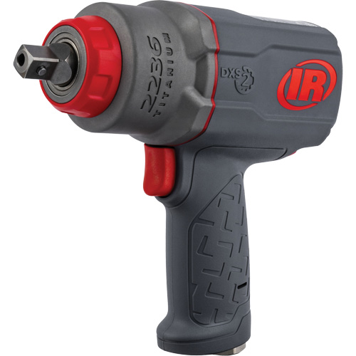 Cl&eacute; &agrave; choc robuste avec d&eacute;tente de goupille, Prise 1/2", Entr&eacute;e d'air 1/4" NPT, Tr/min &agrave; vide 7500 Oxymax Inc