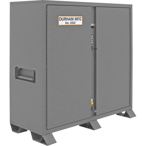 Jobsite Storage Cabinet, Steel, 47.5 Cubic Feet, Grey Oxymax Inc