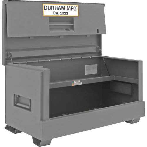 Coffre de style piano pour le chantier de 31,9 pi3, 60-1/2" la x 34" p x 34-7/16" h, Gris Oxymax Inc