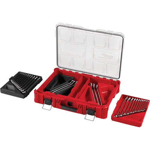 Wrench Set with PackOut Organizer, Combination, 30 Pieces, Imperial and Metric Oxymax Inc