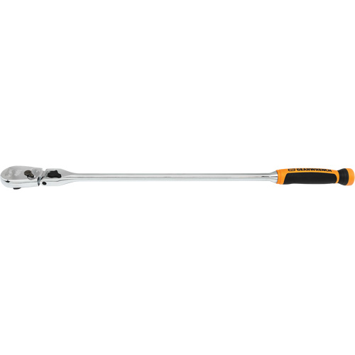 90-Tooth Dual Material Locking Flex Head Teardrop Ratchet Oxymax Inc