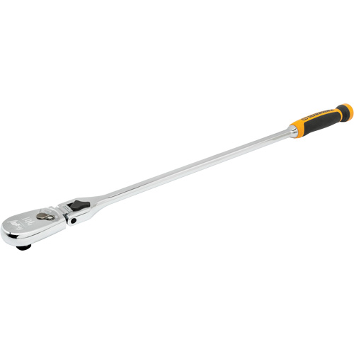 90-Tooth Dual Material Locking Flex Head Teardrop Ratchet Oxymax Inc