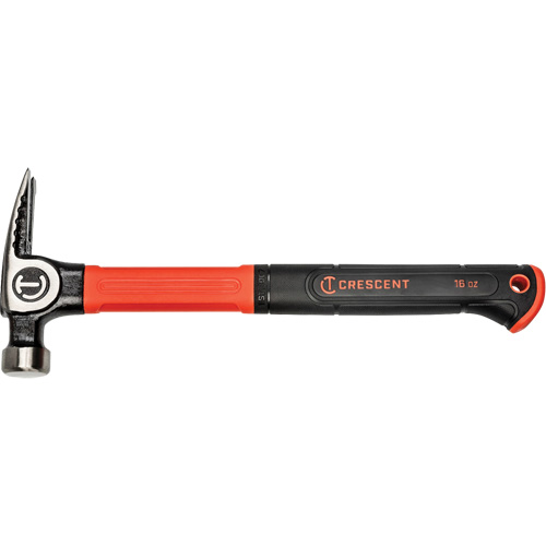 General Purpose Hammer, 16 oz., Fibreglass/Cushion Handle, 14" L Oxymax Inc