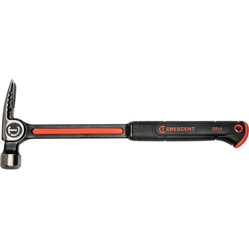 Marteau de charpente en acier avec face meul&eacute;e, 22 oz, Prise en Acier plein, 16" lo Oxymax Inc