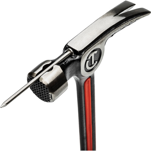 Marteau de charpente en acier avec face meul&eacute;e, 22 oz, Prise en Acier plein, 16" lo Oxymax Inc