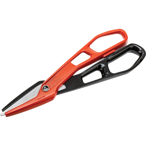 Lightweight Aluminum Tinner Snips, 3" Cut Length, Straight Cut Oxymax Inc