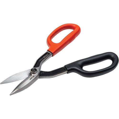 Straight Pattern Tinner Snips, 2" Cut Length, Straight Cut Oxymax Inc