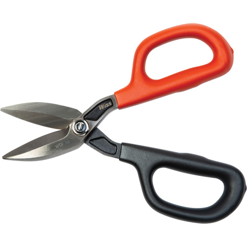 Straight Pattern Tinner Snips, 1-31/50" Cut Length, Straight Cut Oxymax Inc