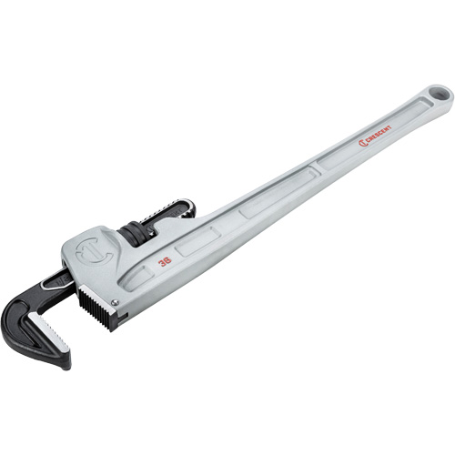 Pipe Wrench, 5" Jaw Capacity, 36" Long, Powder Coated Finish, Non-Ergonomic Handle Oxymax Inc