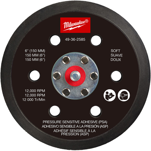 Soft Pressure Sensitive Adhesive Sander Backing Pad Oxymax Inc