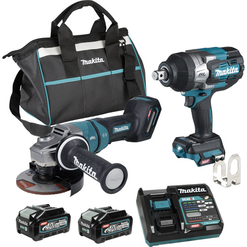 Ensemble 2 outils &agrave; moteur sans balai XGT, Lithium-ion, 40 V Oxymax Inc