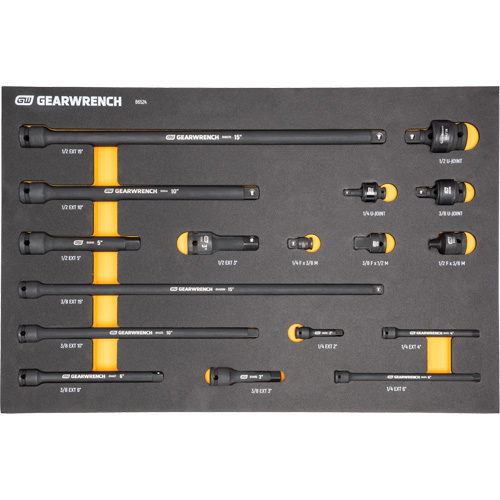 Jeu d'outils de m&eacute;canicien dans des plateaux modulaires en mousse avec conteneur de rangement, 247 morceaux Oxymax Inc