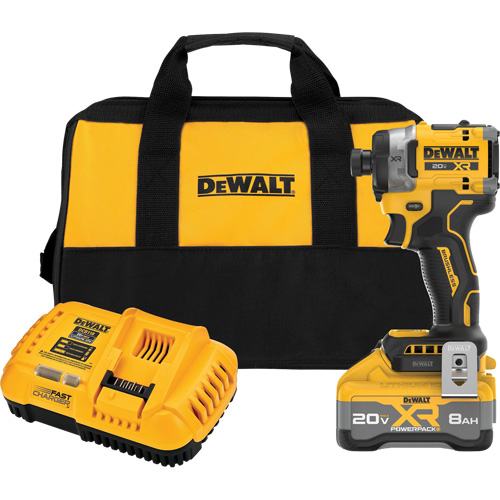 Visseuse &agrave; choc &agrave; couple &eacute;lev&eacute; sans fil sans balai &agrave; 3 vitesses MAX* XR avec XR POWERPACK, 20 V, Mandrin 1/4" Oxymax Inc