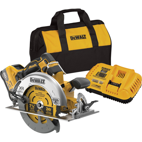 MAX* XR&reg; Brushless Cordless Circular Saw Kit with XR POWERPACK, 7-1/4", 20 V Oxymax Inc
