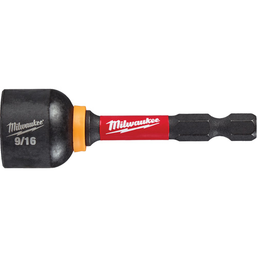 Tourne-&eacute;crou magn&eacute;tique Impact Duty SHOCKWAVE, 9/16" prise, 2-9/16" lo, Magn&eacute;tique Oxymax Inc