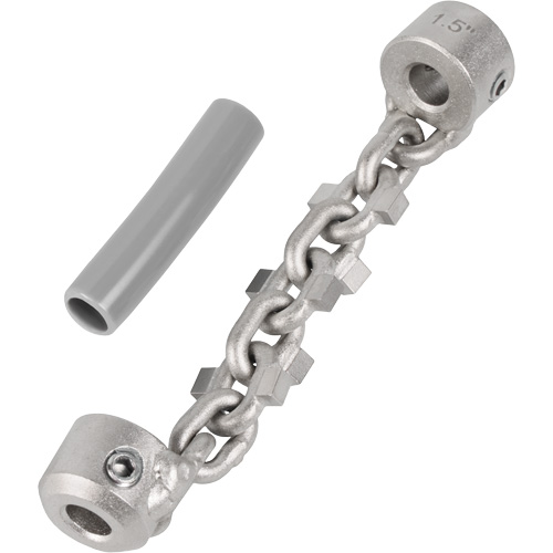 1-1/4" - 1-1/2" Carbide Chain Knocker for 1/4" Chain Snake Cable Oxymax Inc