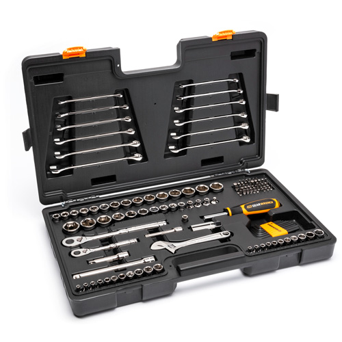 1/4" & 3/8" Drive 72-Tooth, 6-Point Professional Tool Set Oxymax Inc