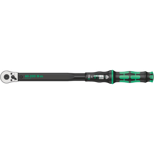 Click-Torque C3 Torque Wrench with Reversible Ratchet, Click, 1/2" Square Drive, 40 - 200 Nm Oxymax Inc