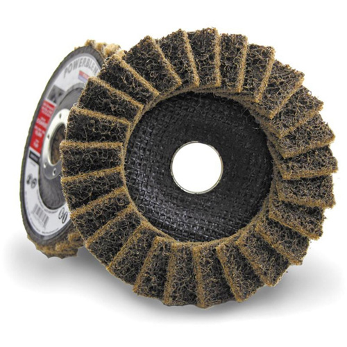 POWERBLEND SCD Surface Conditioning Flap Disc, 4-1/2" x 7/8", Type 29, Coarse Grit Oxymax Inc