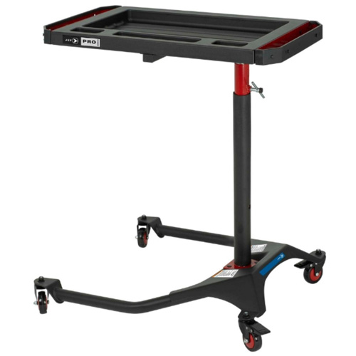 Plateau &agrave; outils pour sous le capot en ABS &agrave; hauteur ajustable JUHT-100A , 0 tiroirs, 18-7/10" lo x 31-17/20" la x 48-2/5" h, Noir Oxymax Inc