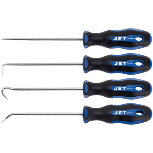 Jeu de pics et crochets de 6" JPHS-604, 4 Morcea Oxymax Inc