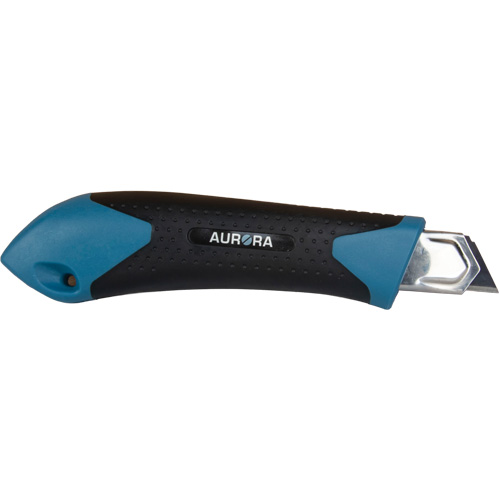Couteau professionnel de 18 mm, Acier inoxydable, Robuste, Prise en Caoutchouc Oxymax Inc