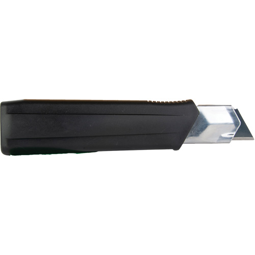 Couteau r&eacute;tractable de 25 mm, Acier inoxydable, Robuste, Prise en Caoutchouc Oxymax Inc