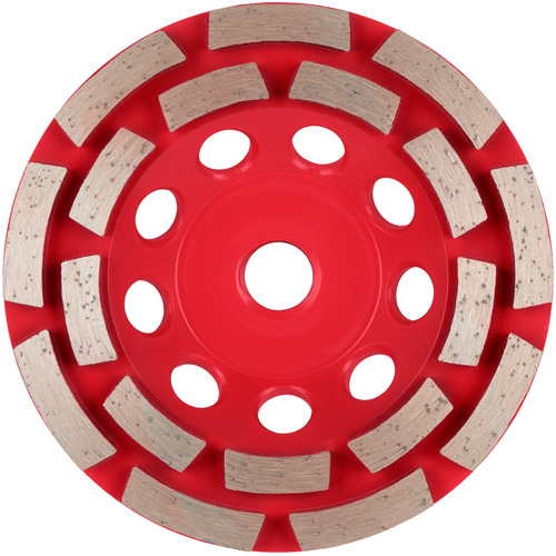 Meule boisseau diamant&eacute;e &agrave; rang&eacute;e double DIAMOND MAX Oxymax Inc