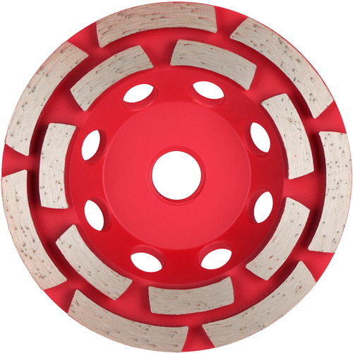 Meule boisseau diamant&eacute;e &agrave; rang&eacute;e double DIAMOND MAX Oxymax Inc