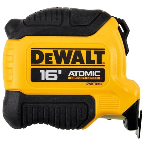 ATOMIC COMPACT SERIES Tape Measure, 16', Imperial Graduations Oxymax Inc