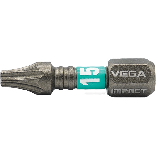 Embout Impactech, Torx, T-15, Prise 1/4" Oxymax Inc