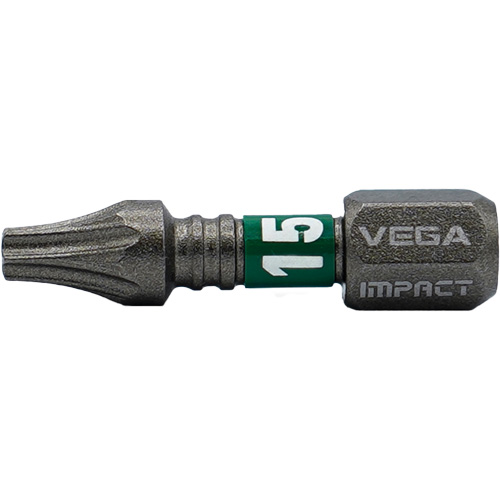 Embout Impactech, Torx inviolable, T-15, Prise 1/4" Oxymax Inc